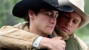 Kino filmo "Brokeback Mountain" kadras