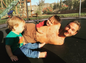 Nick Vujicic su savo vaikais / instagram.com/nickvujicic archyvo nuotr.