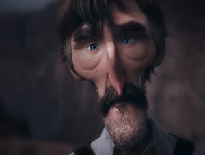 Animacinio filmo "Borrowed Time" kadras