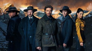 Televizijos serialo "Klondike" plakatas