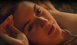 Kate Winslet / Kino filmo "Titanic" kadras.
