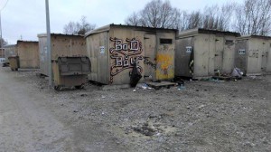 Pabėgėlių priebėgos Grande-Synthe stovykloje. R. Mitkutės asmeninio albumo nuotr.