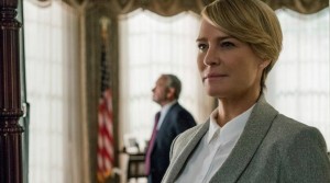 Televizijos serialo "House of Cards" kadras.