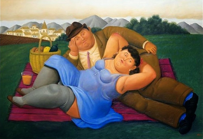 Botero painting