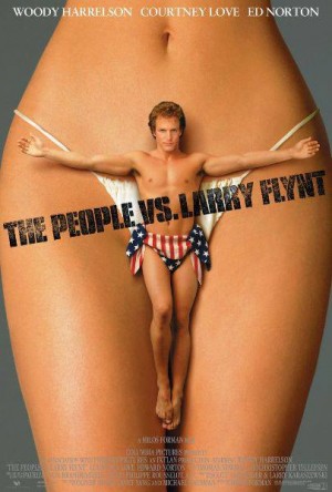 Visuomenė prieš Larį Flintą filmo plakatas