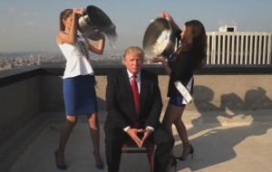 Donald Trump "Ledinio vandens kibiro" iššūkis / Youtube.com nuotr.