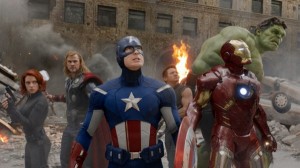 Kino filmo "The Avengers" kadras