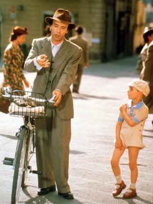 Kino filmo "La vita è bella" kadras