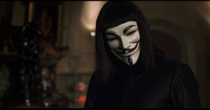 Kino filmo „V for Vendetta“ kadras