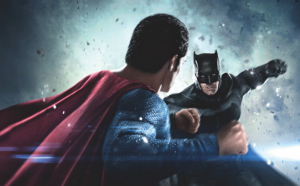 Filmo "Batman v Superman: Dawn of Justice" plakato fragmentas