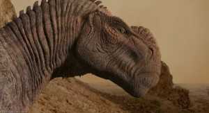 Animacinio kino filmo "Dinossour" kadras