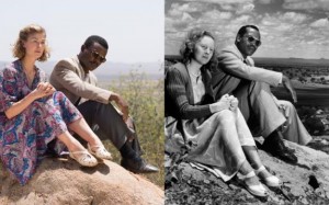 Davidas Oyelowo ir Rosamund Pike įkūnijantis Seretse Khama ir jo žmoną, Ruth Bechuanalande, dabartinėj Botsnoje, 1950 m.