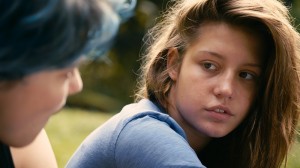 Kino filmo "Blue is the Warmest Color" kadras