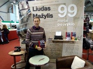 Liudas Mažylis Knygų mugėje