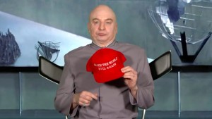 Mike Myers ir jo kultinis personažas Dr. Blogis