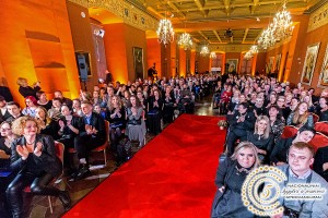 Akimirka iš praėjusių metų Nacionalinių lygybės ir įvairovės apdovanojimų. A. Didžgalvio nuotr.