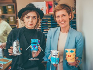 Jolita Vaitkutė ir Lina Katinė Širvintų vaikų dienos centre / Organizatorių archyvo nuotr.