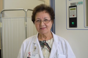 Odos ir venerinių ligų skyriaus vedėja Janina Stefanija Vasilavičienė / Organizatorių archyvo nuotr.