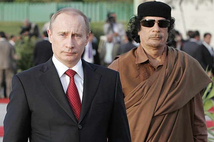 Putinas Kadafis